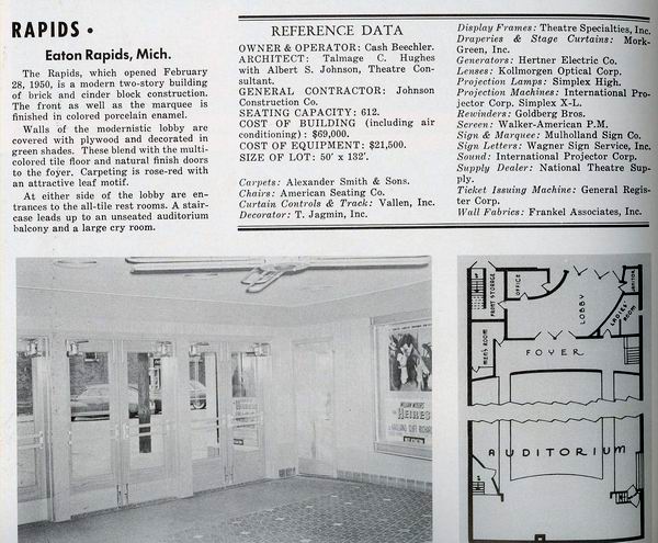 Rapids Theatre - From Ron Gross (newer photo)